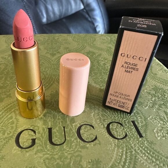 Gucci Rouge à Lèvres Mat Lipstick – They Met in Argentina (208) Brand Ne… - Picture 13 of 17